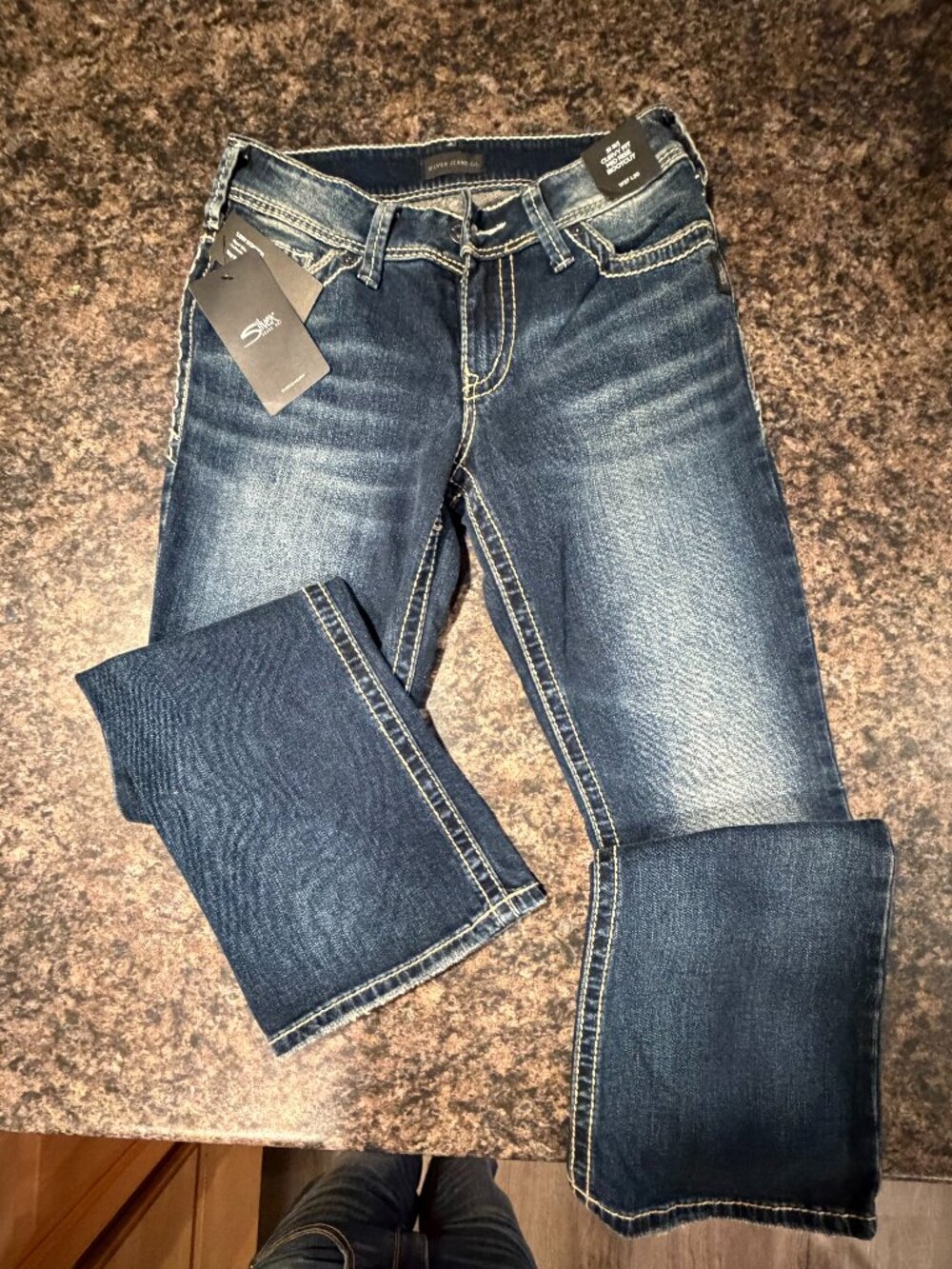 Suki curvy fit mid rise bootcut jeans